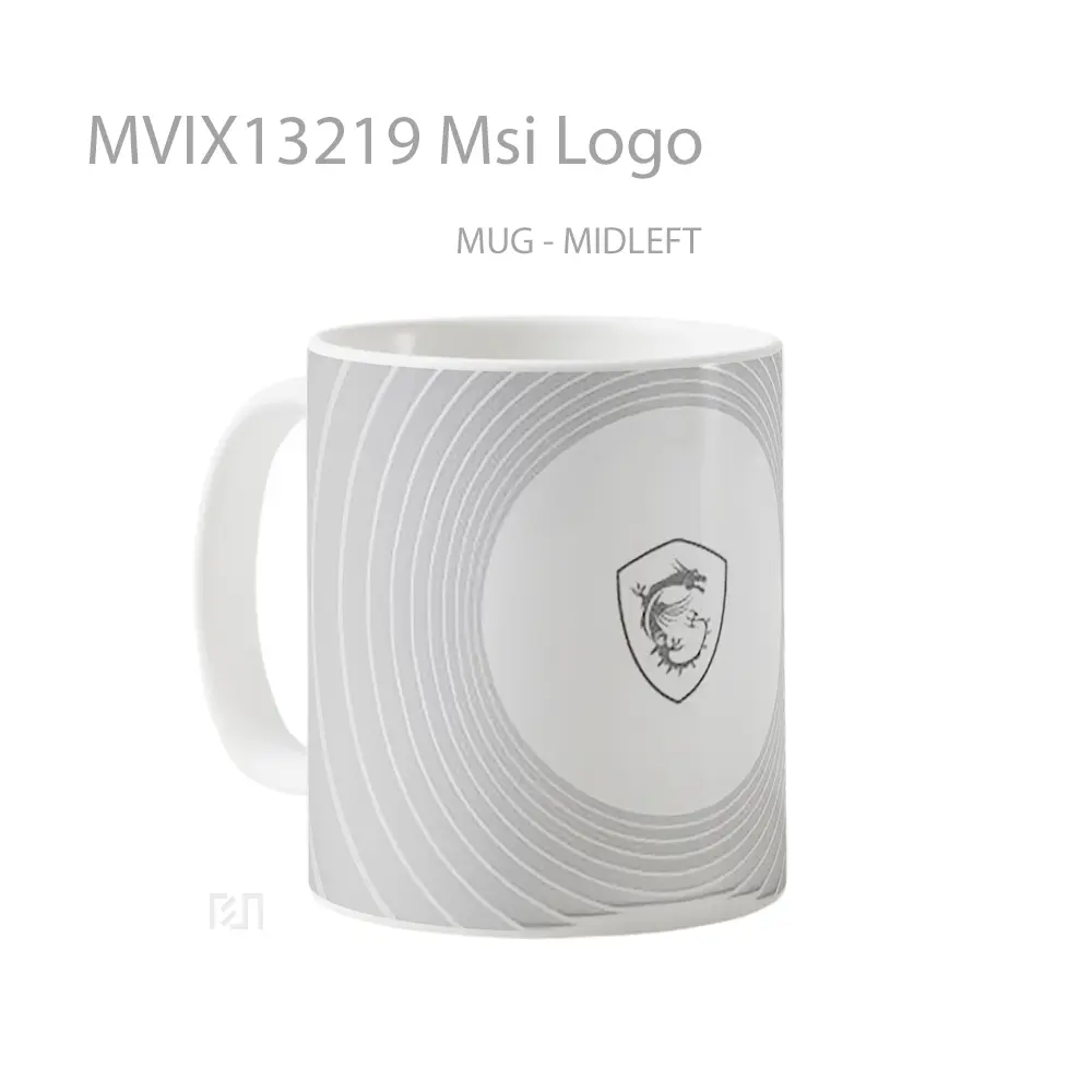 Mug Msi Logo Gelas Keramik Unik - All-side / Desain