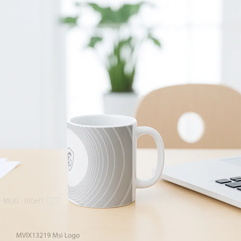 Mug Msi Logo Gelas Keramik Unik - All-side / Desain