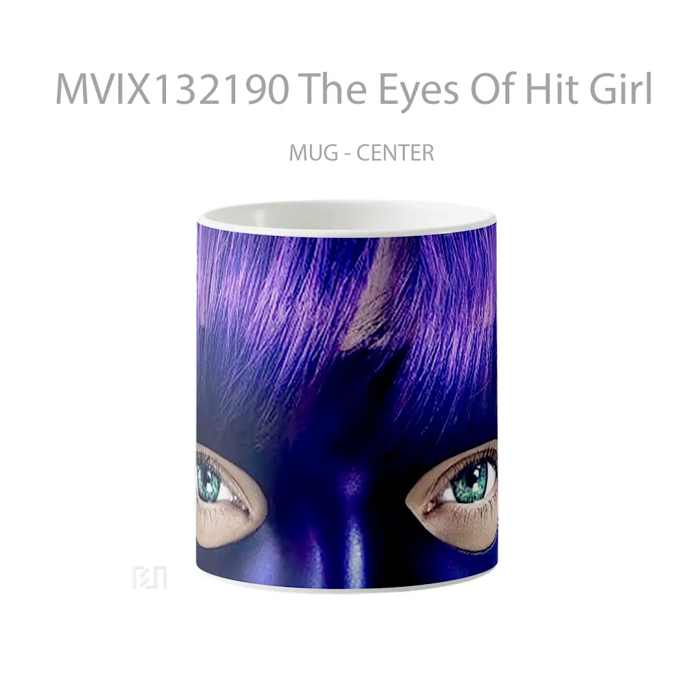 Mug The Eyes Of Hit Girl Gelas Keramik Unik