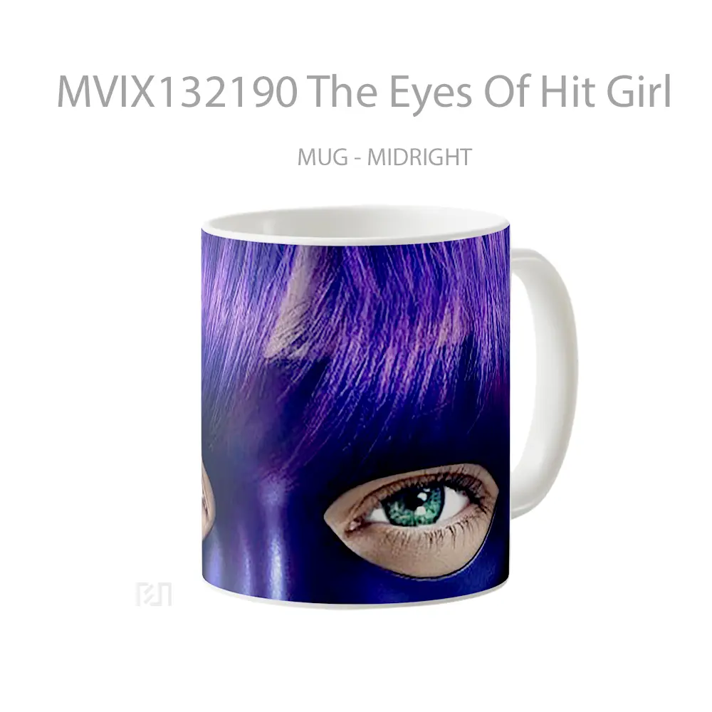 Mug The Eyes Of Hit Girl Gelas Keramik Unik - All-side / Desain