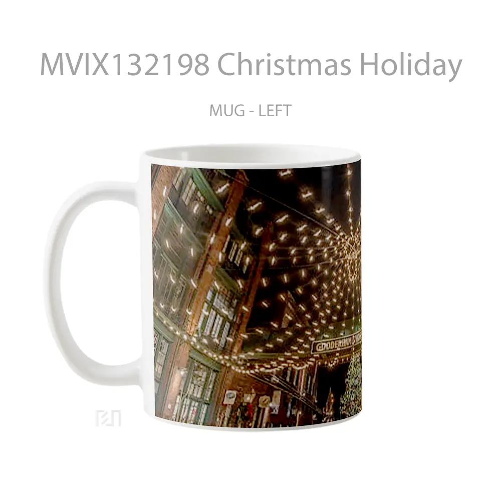 Mug Christmas Holiday Gelas Keramik Unik - All-side / Desain