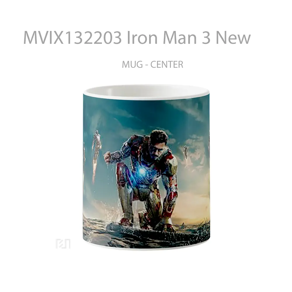 Mug Iron Man 3 New Gelas Superhero