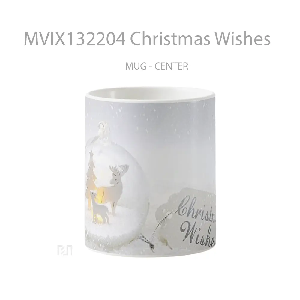Mug Christmas Wishes Gelas Keramik Unik