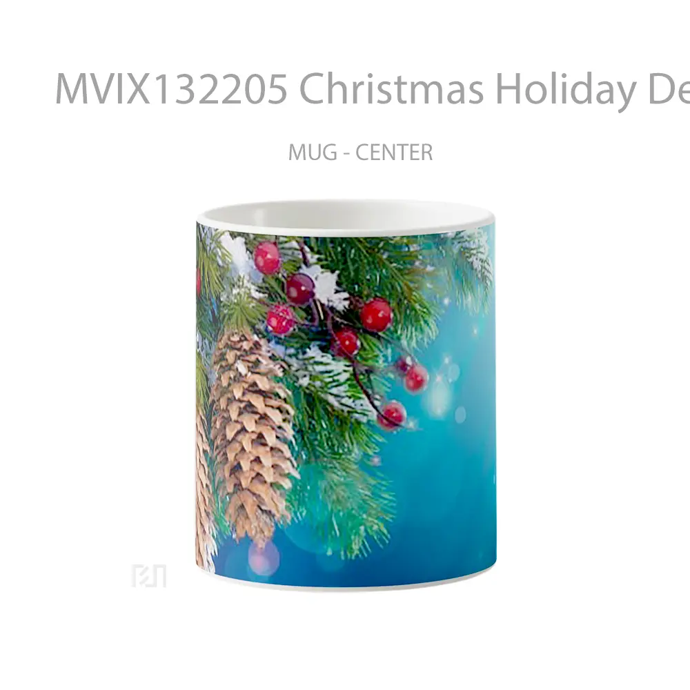 Mug Christmas Holiday Decorations Gelas Keramik Unik