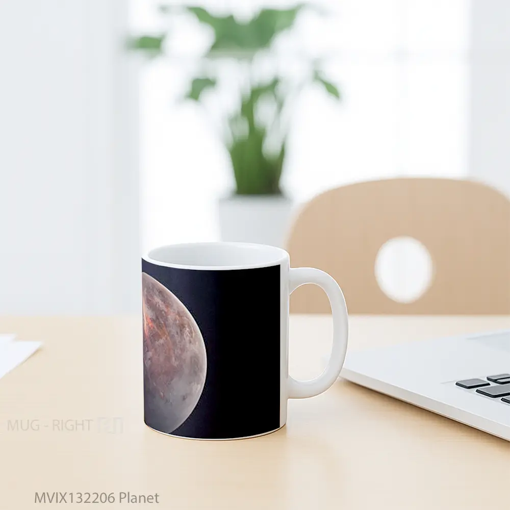Mug Planet Gelas Astronomi - All-side / Desain