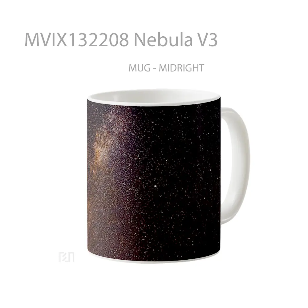 Mug Nebula V3 Gelas Astronomi - All-side / Desain