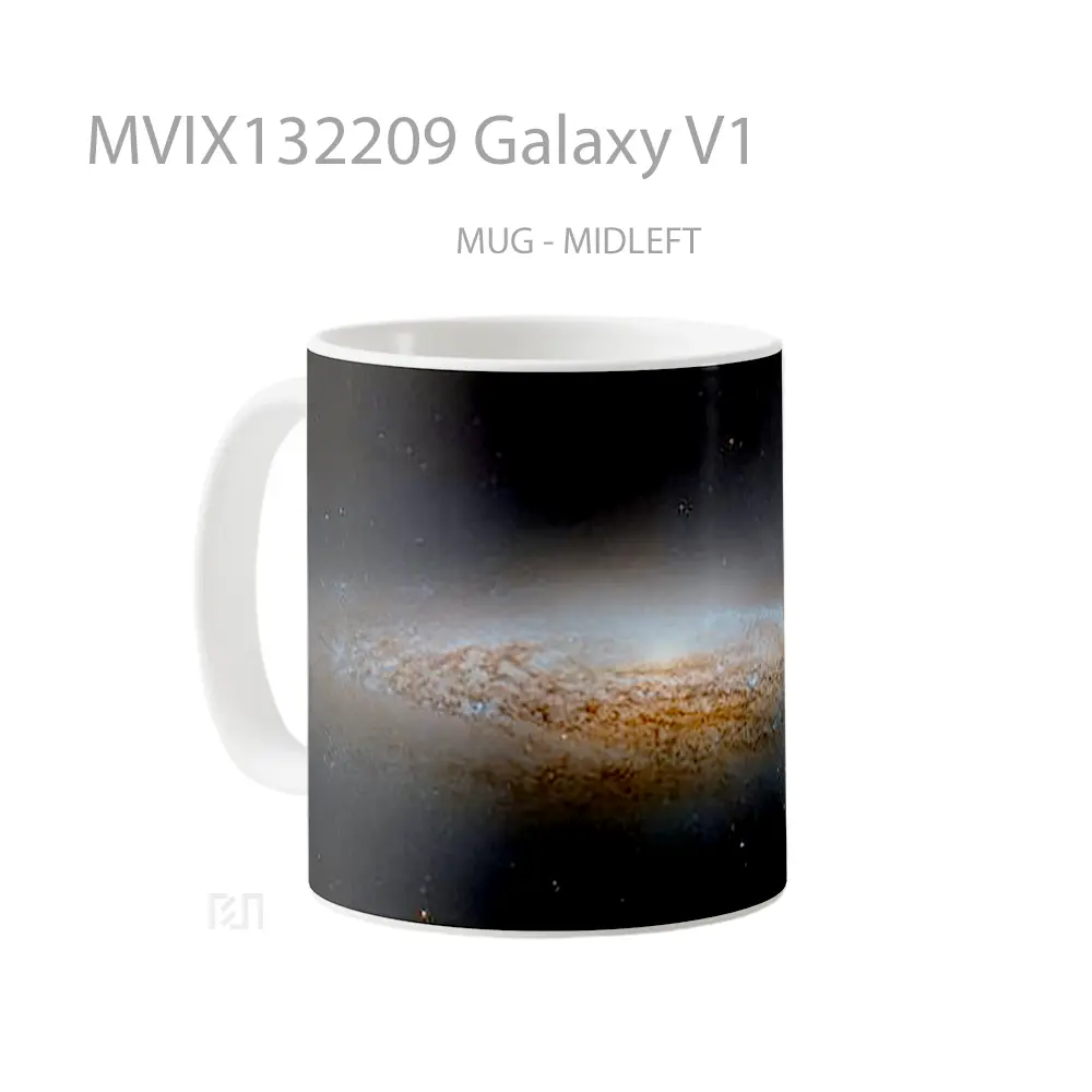 Mug Galaxy V1 Gelas Astronomi - All-side / Desain