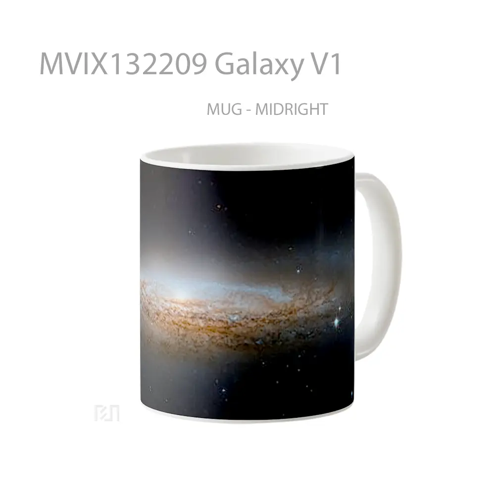 Mug Galaxy V1 Gelas Astronomi - All-side / Desain
