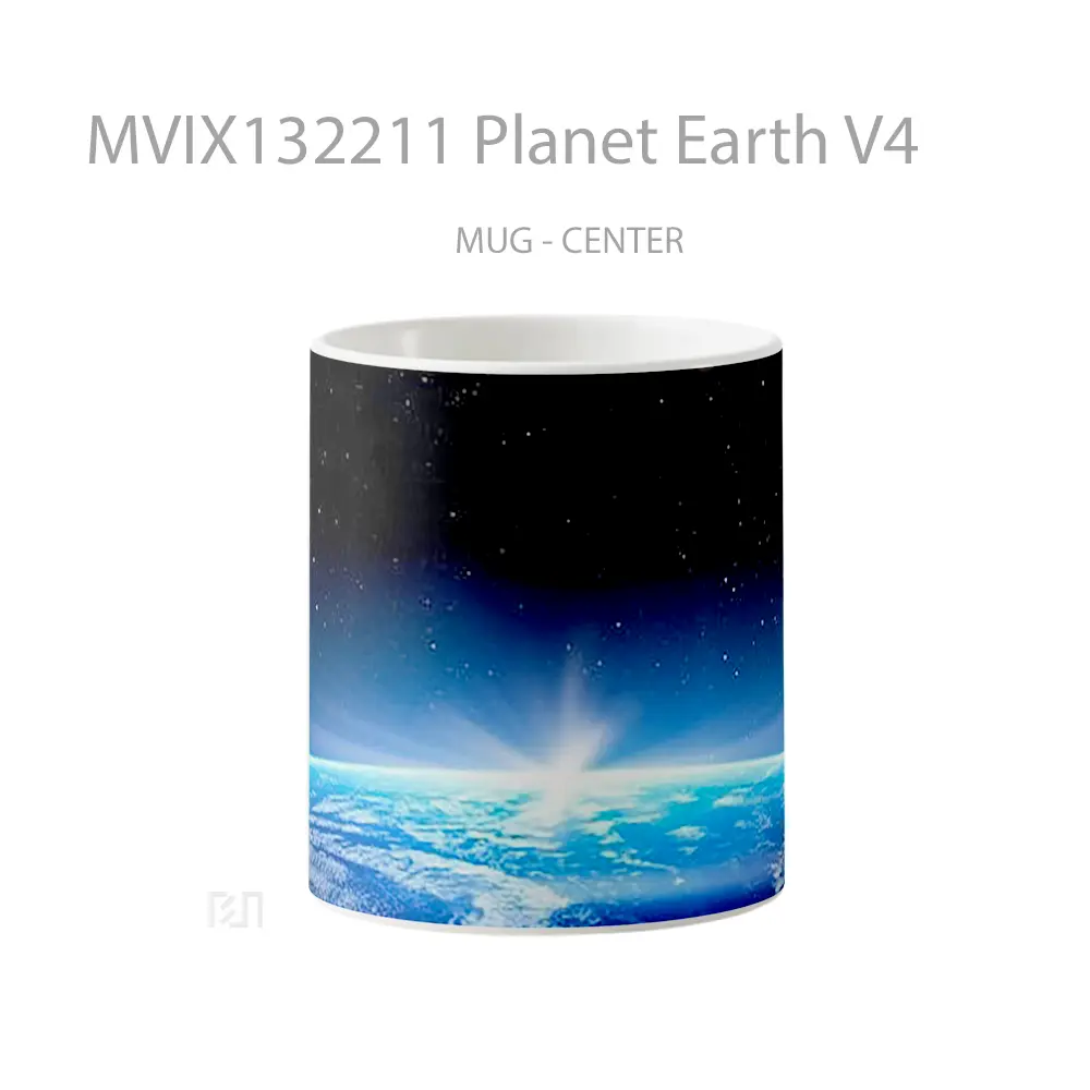 Mug Planet Earth V4 Gelas Astronomi