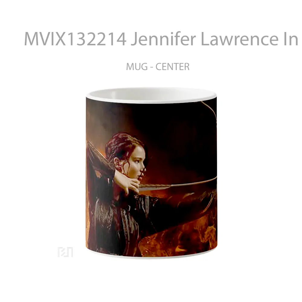 Mug Jennifer Lawrence In The Hunger Games Gelas Keramik Unik