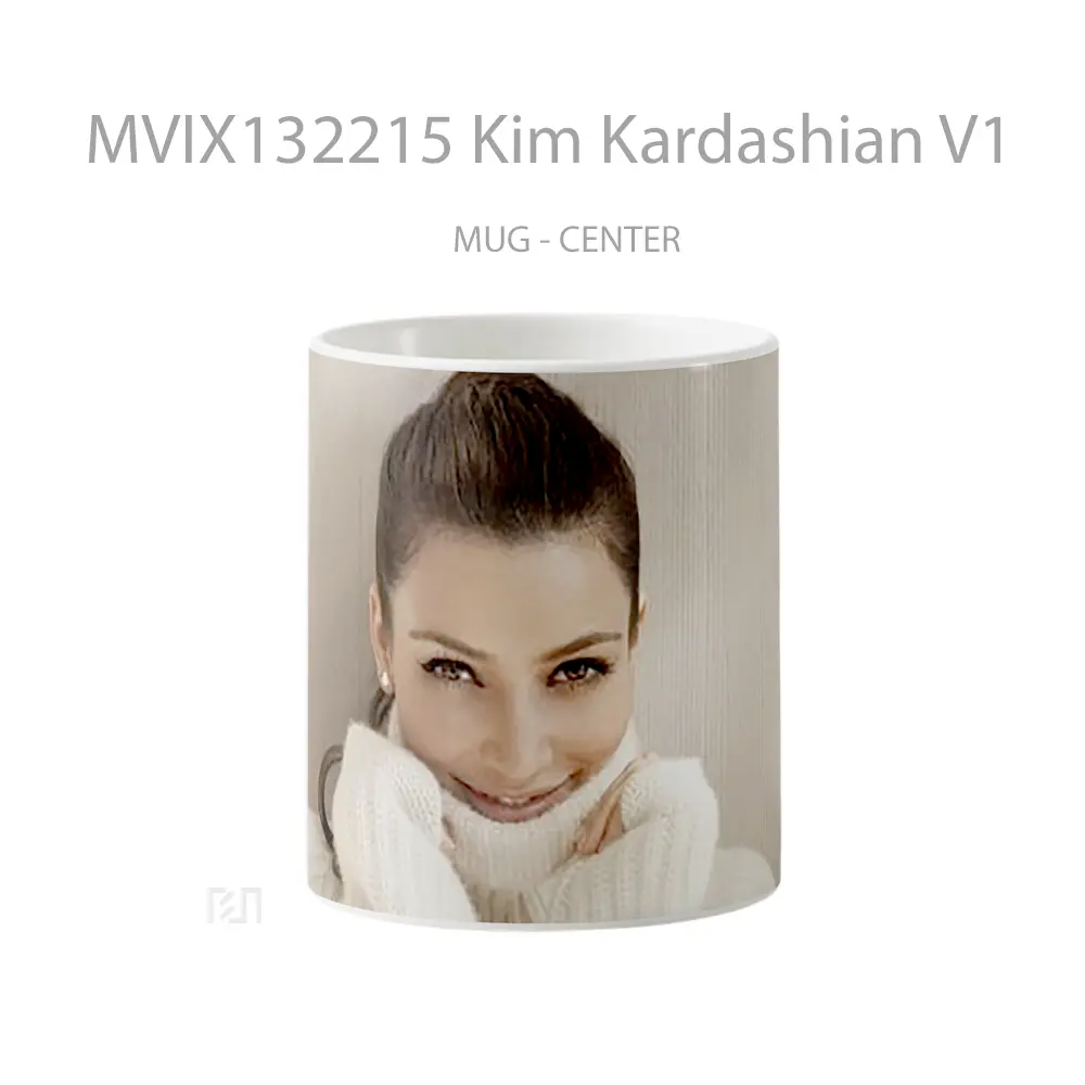 Mug Kim Kardashian V1 Gelas Keramik Unik