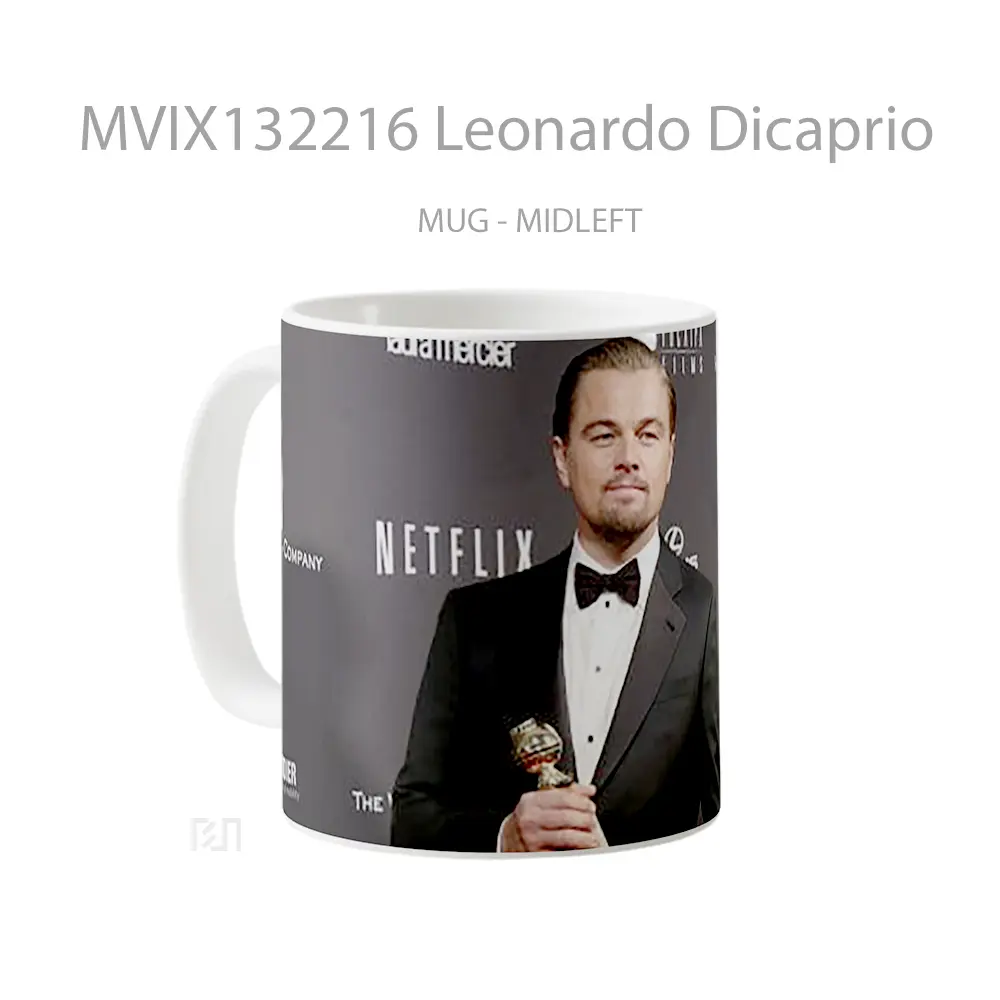 Mug Leonardo Dicaprio Gelas Selebriti - All-side / Desain
