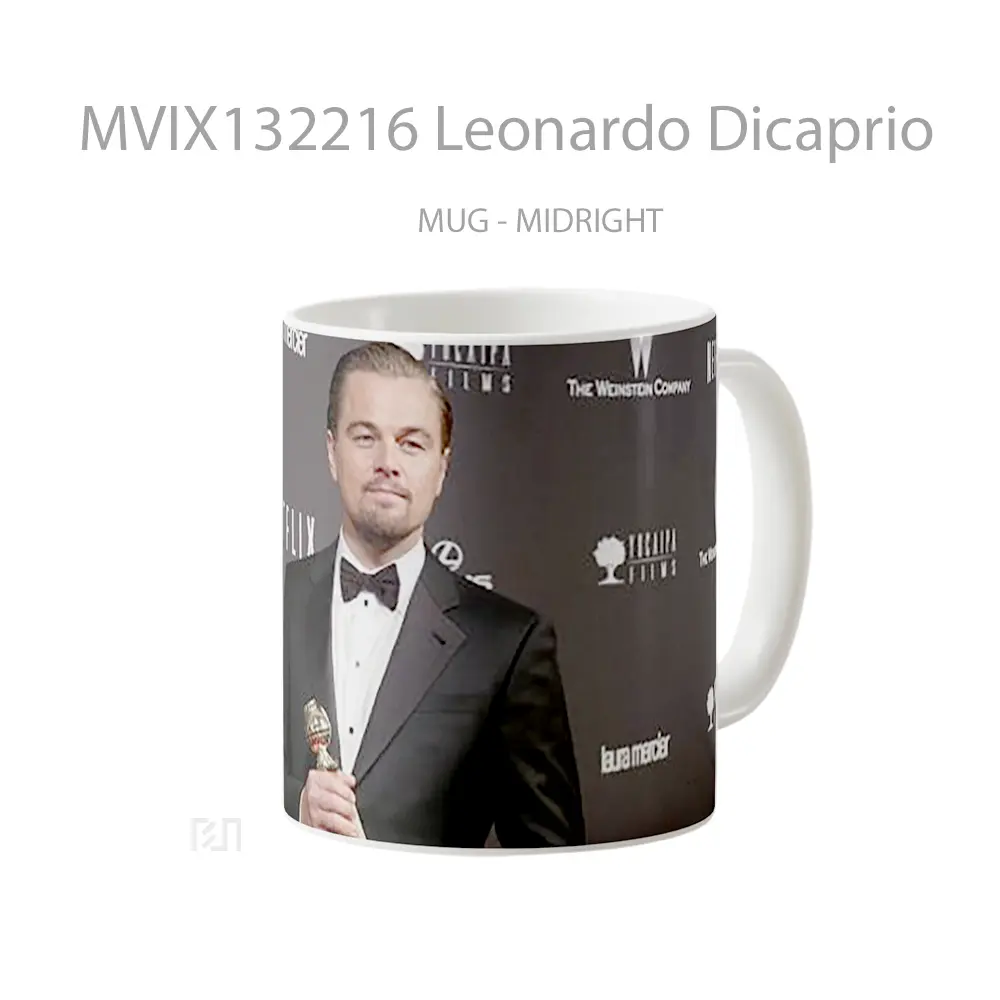 Mug Leonardo Dicaprio Gelas Selebriti - All-side / Desain