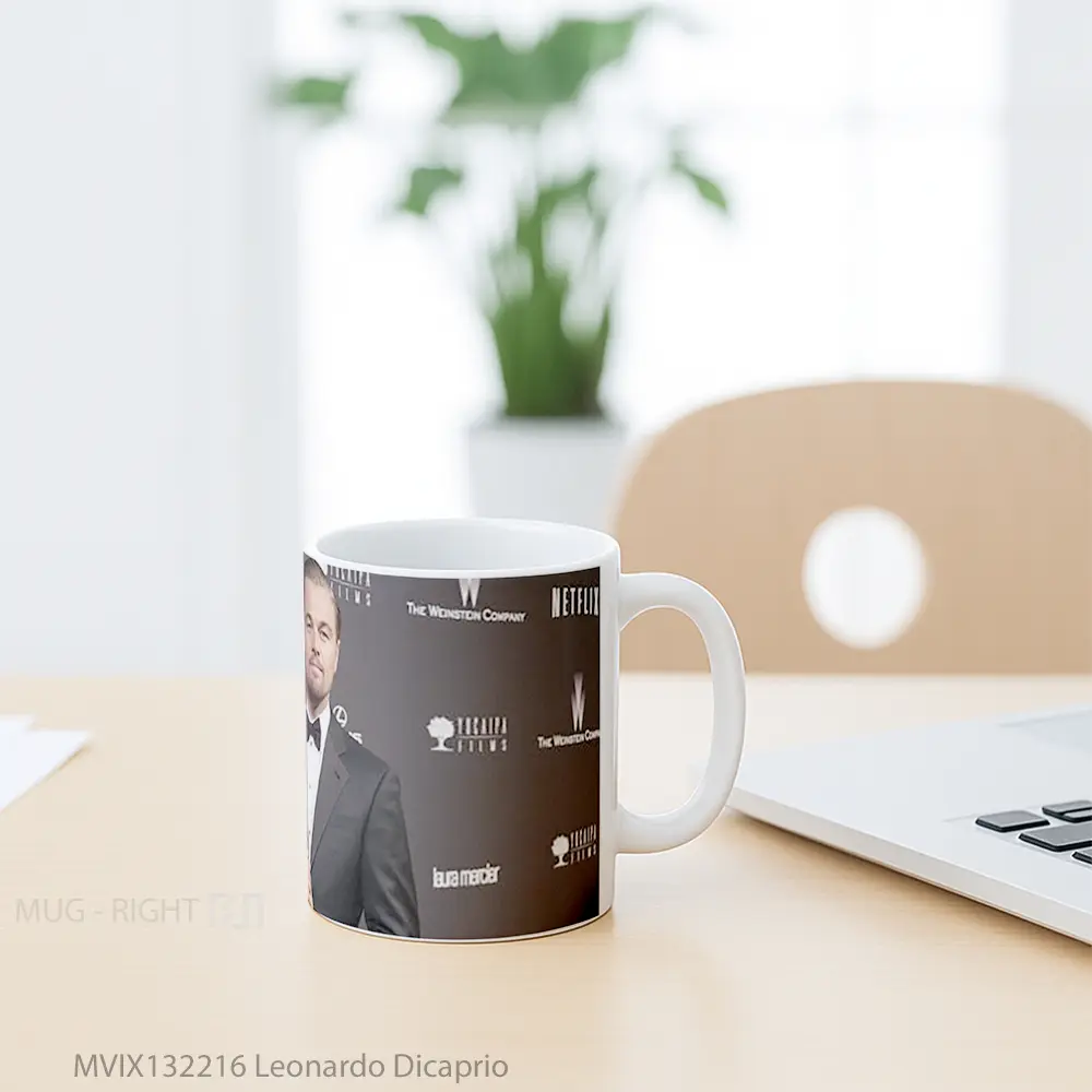 Mug Leonardo Dicaprio Gelas Selebriti - All-side / Desain