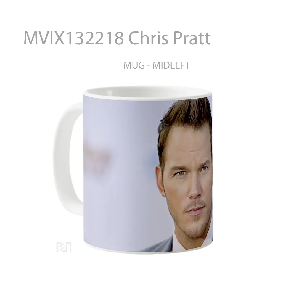 Mug Chris Pratt Gelas Keramik Unik - All-side / Desain