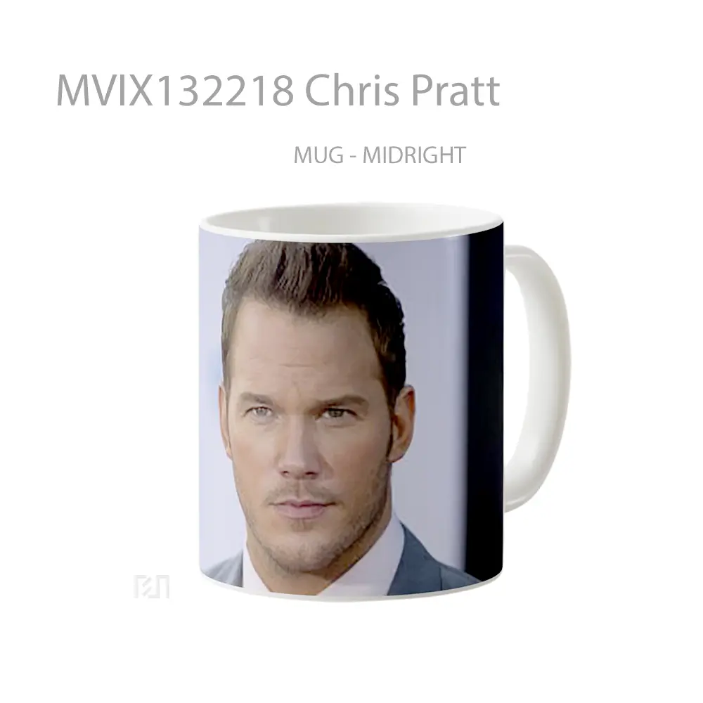 Mug Chris Pratt Gelas Keramik Unik - All-side / Desain