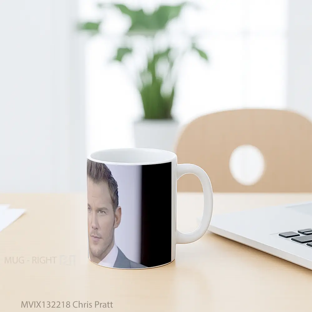 Mug Chris Pratt Gelas Keramik Unik - All-side / Desain