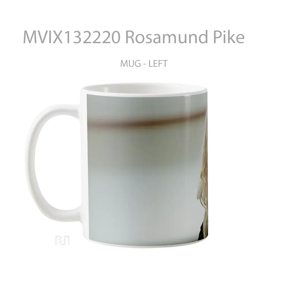 Mug Rosamund Pike Gelas Keramik Unik - All-side / Desain