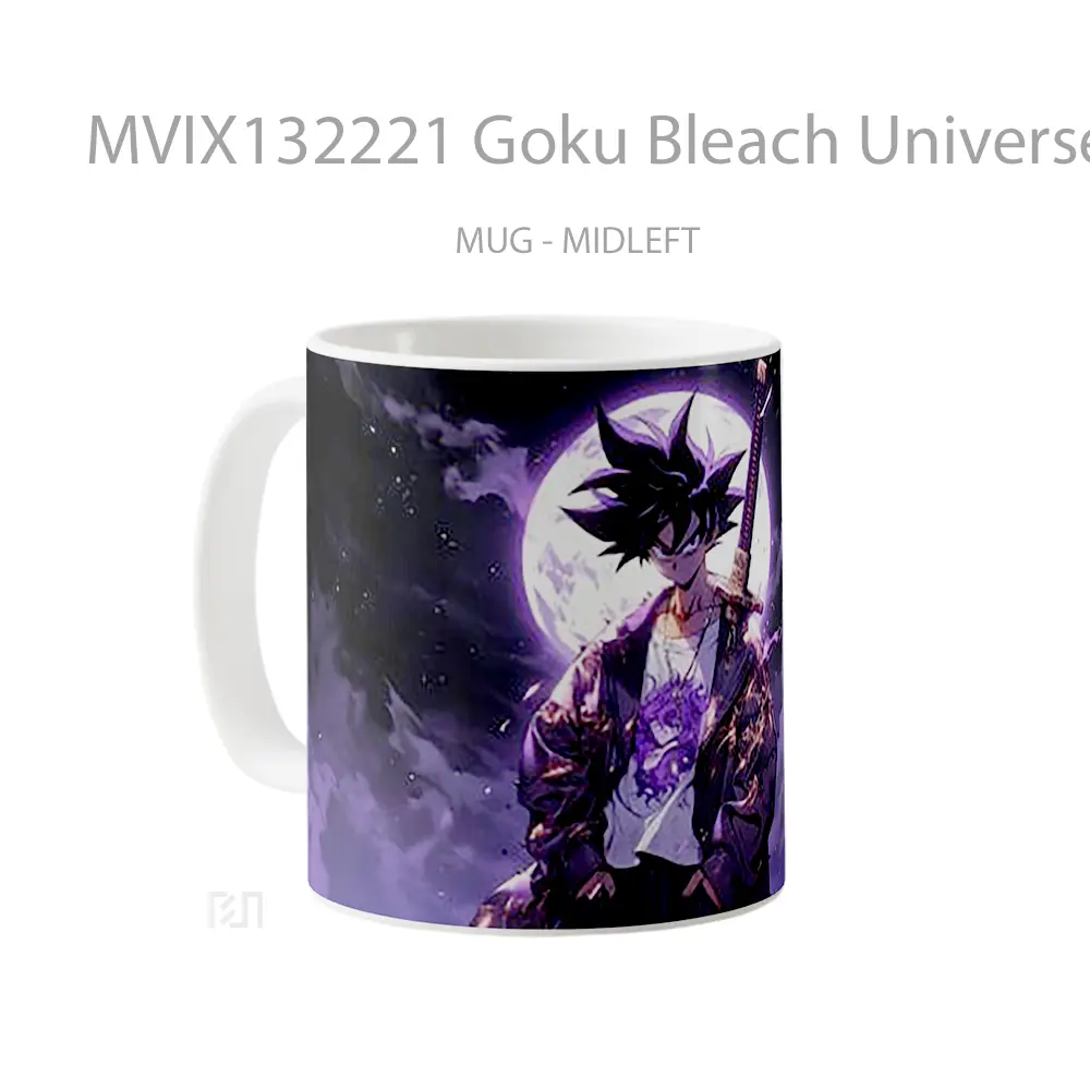 Mug Goku Bleach Universe Style Cangkir Anime - All-side / Desain