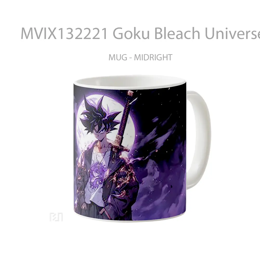Mug Goku Bleach Universe Style Cangkir Anime - All-side / Desain