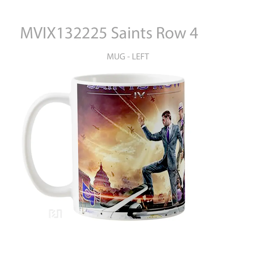 Mug Saints Row 4 Gelas Keramik Unik - All-side / Desain