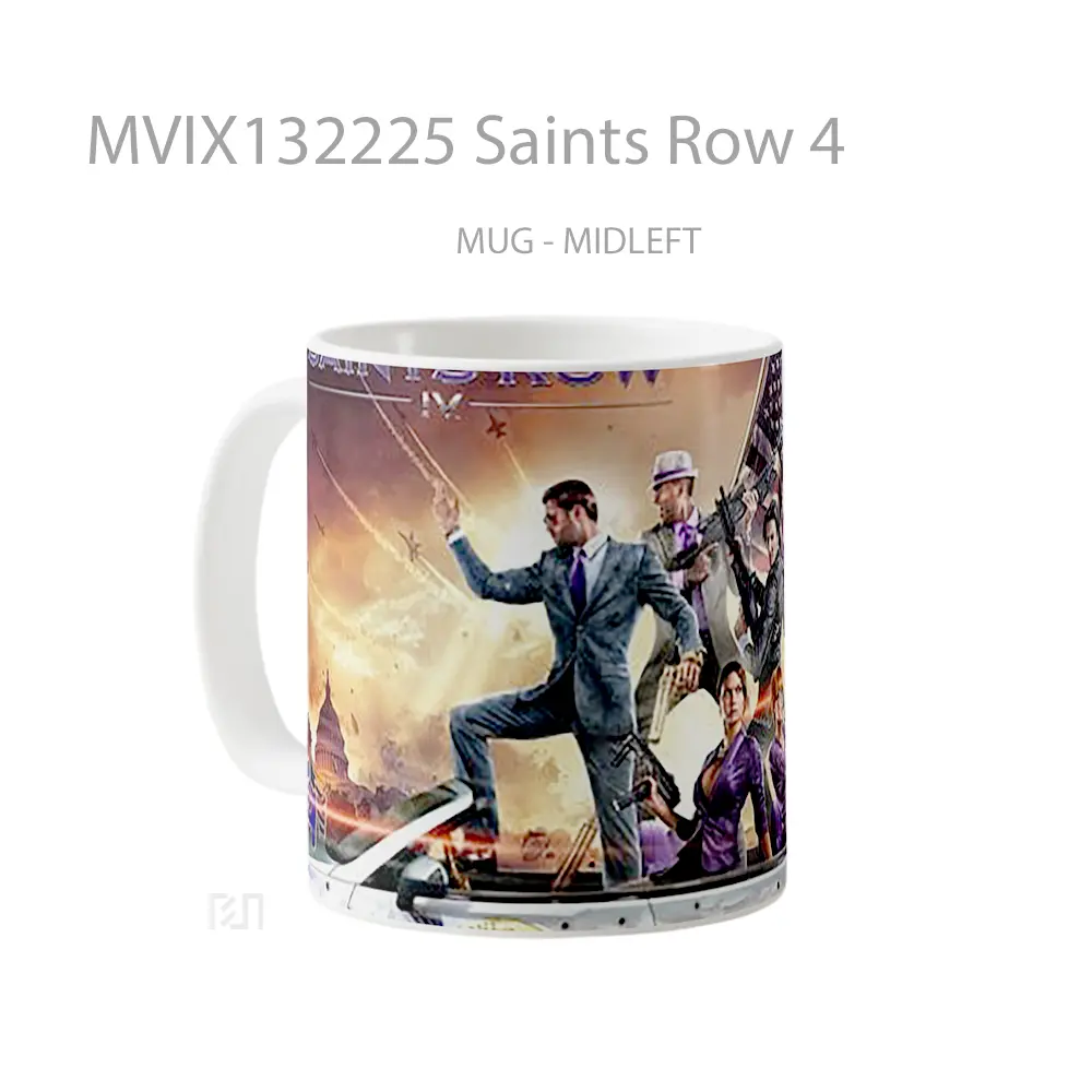 Mug Saints Row 4 Gelas Keramik Unik - All-side / Desain