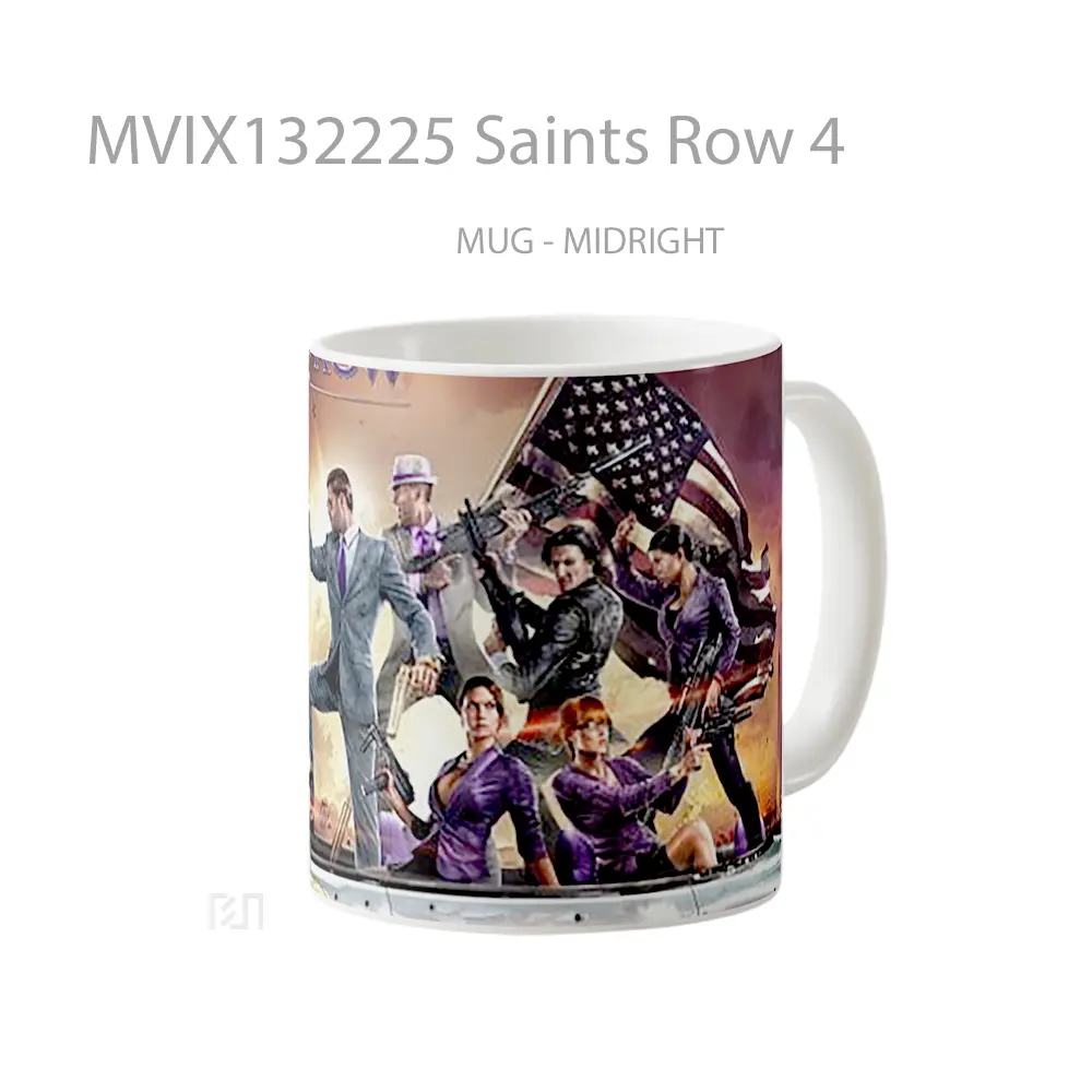 Mug Saints Row 4 Gelas Keramik Unik - All-side / Desain