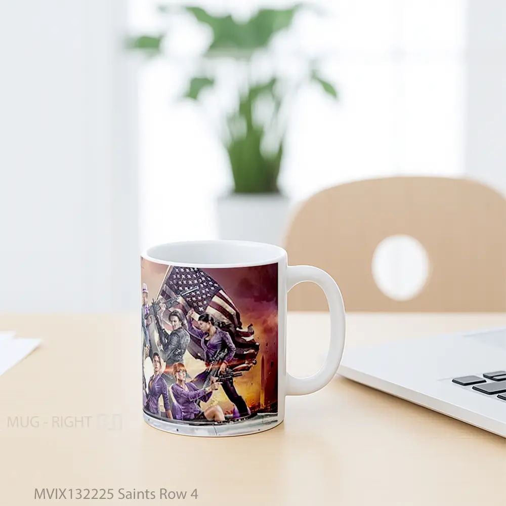Mug Saints Row 4 Gelas Keramik Unik - All-side / Desain