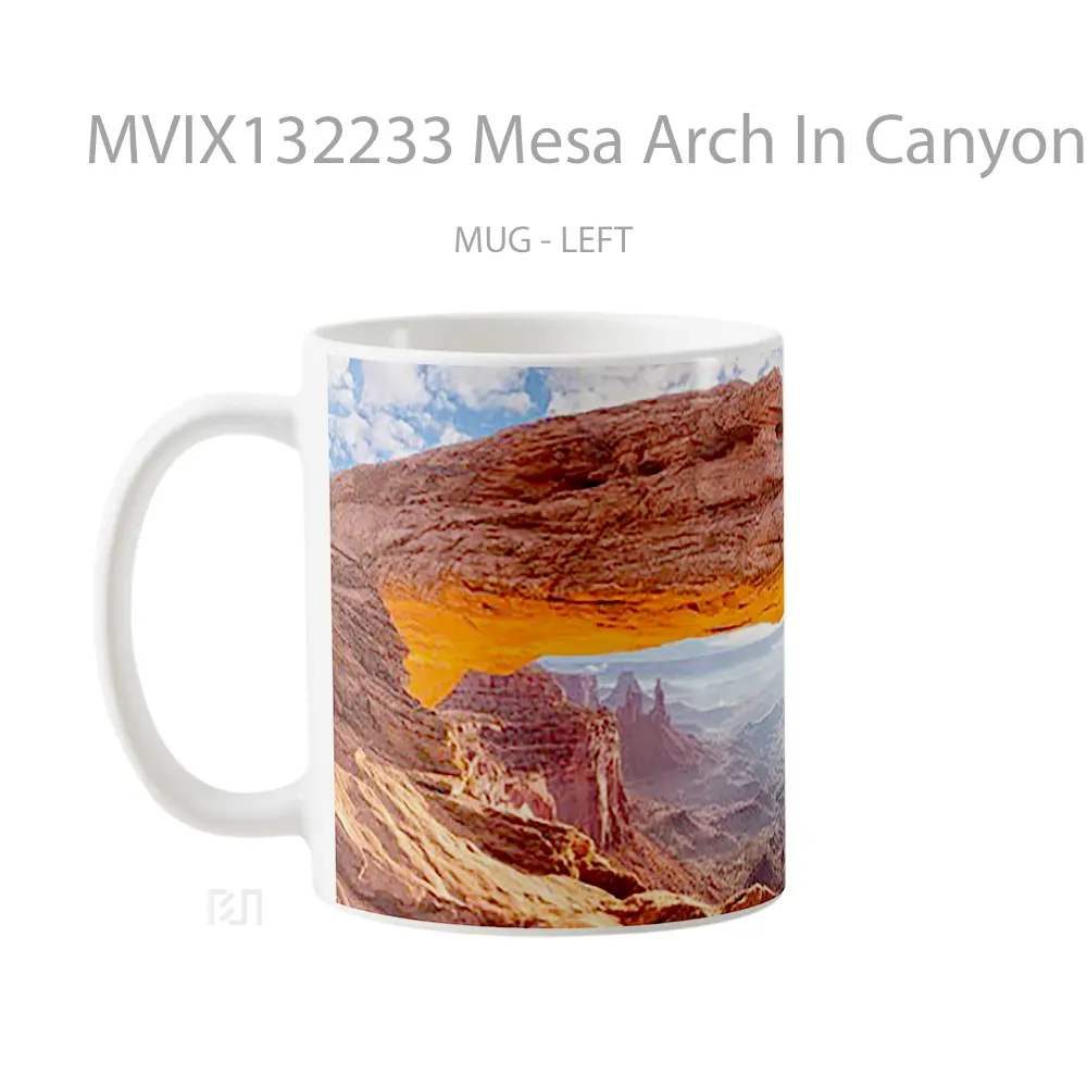 Mug Mesa Arch In Canyonlands National Park Gelas Keramik Unik - All-side / Desain