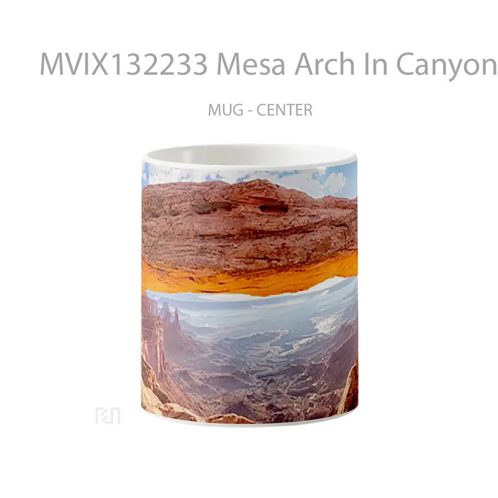 Mug Mesa Arch In Canyonlands National Park Gelas Keramik Unik