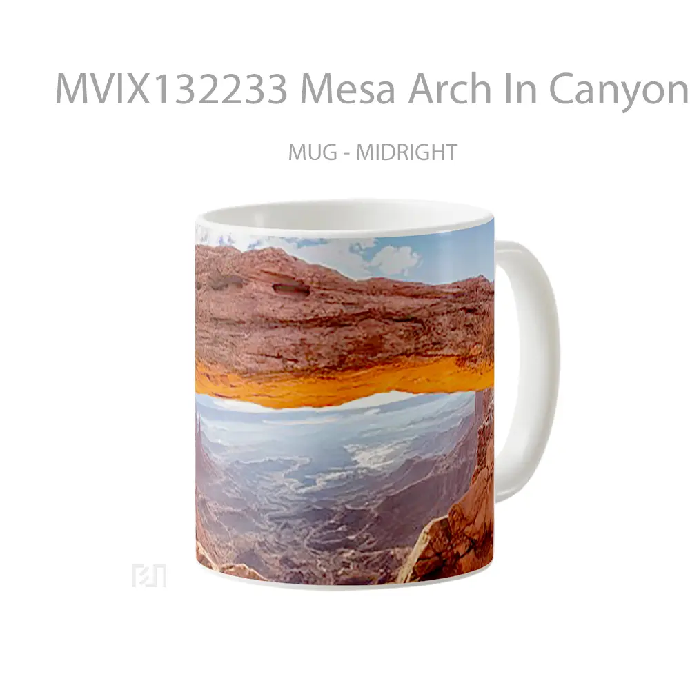Mug Mesa Arch In Canyonlands National Park Gelas Keramik Unik - All-side / Desain