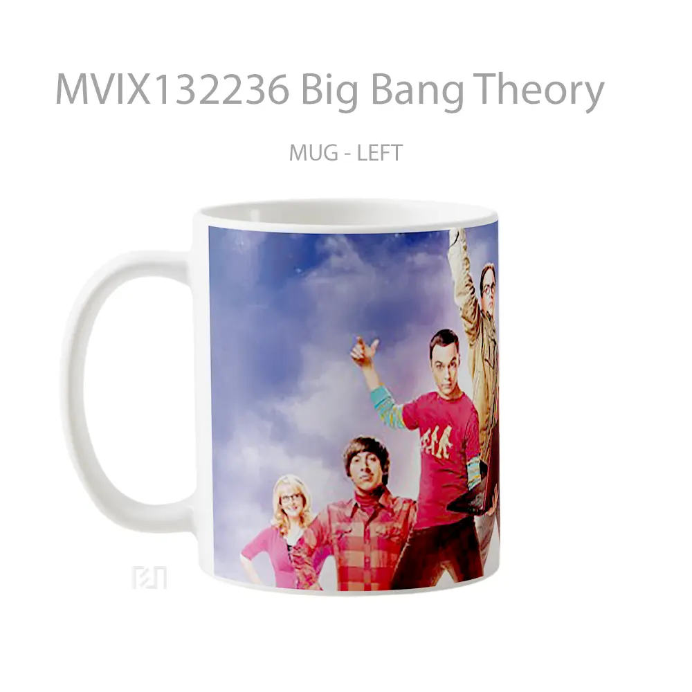 Mug Big Bang Theory Gelas Keramik Unik - All-side / Desain