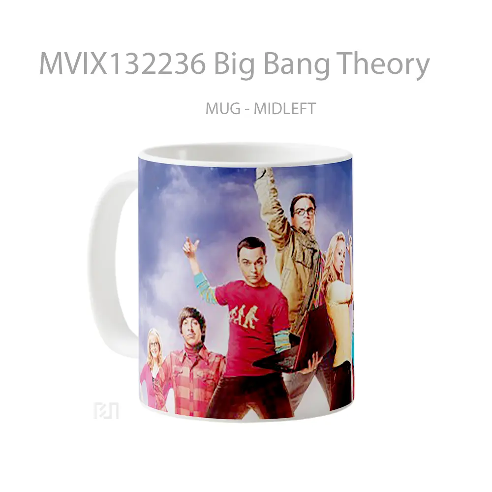 Mug Big Bang Theory Gelas Keramik Unik - All-side / Desain