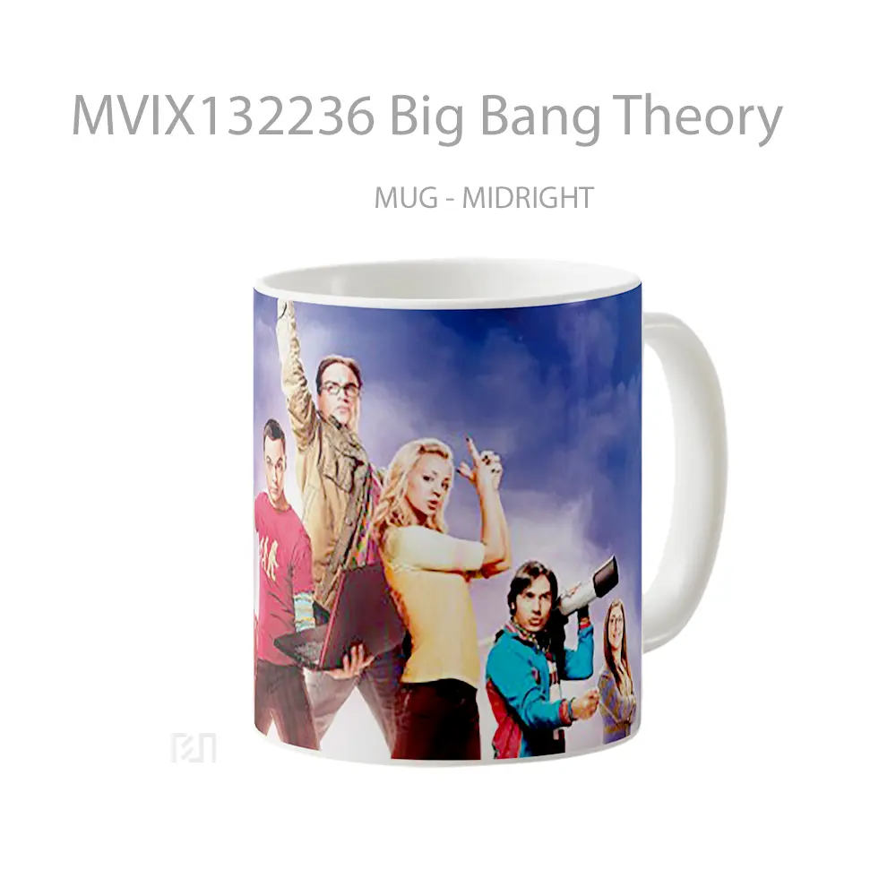Mug Big Bang Theory Gelas Keramik Unik - All-side / Desain