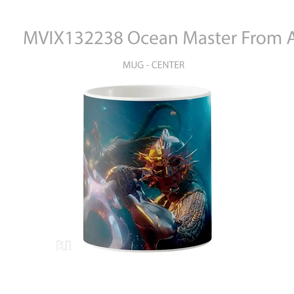 Mug Ocean Master From Aquaman 2 Gelas Superhero