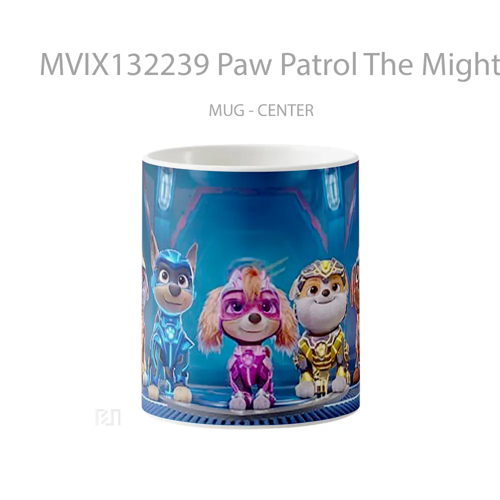 Mug Paw Patrol The Mighty Movie Gelas Keramik Unik