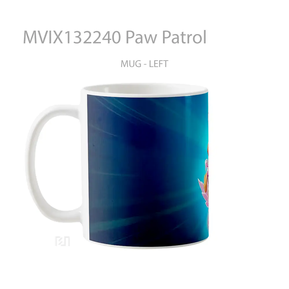 Mug Paw Patrol Gelas Keramik Unik - All-side / Desain