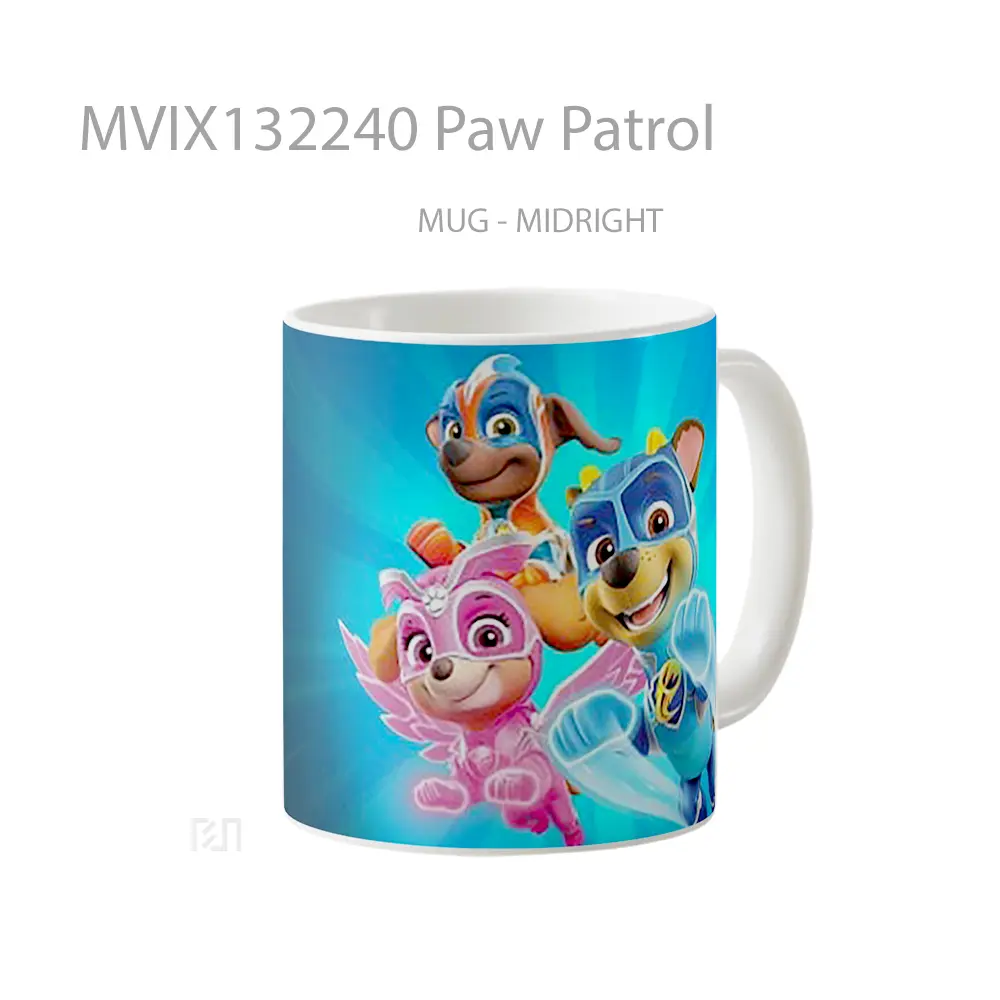 Mug Paw Patrol Gelas Keramik Unik - All-side / Desain