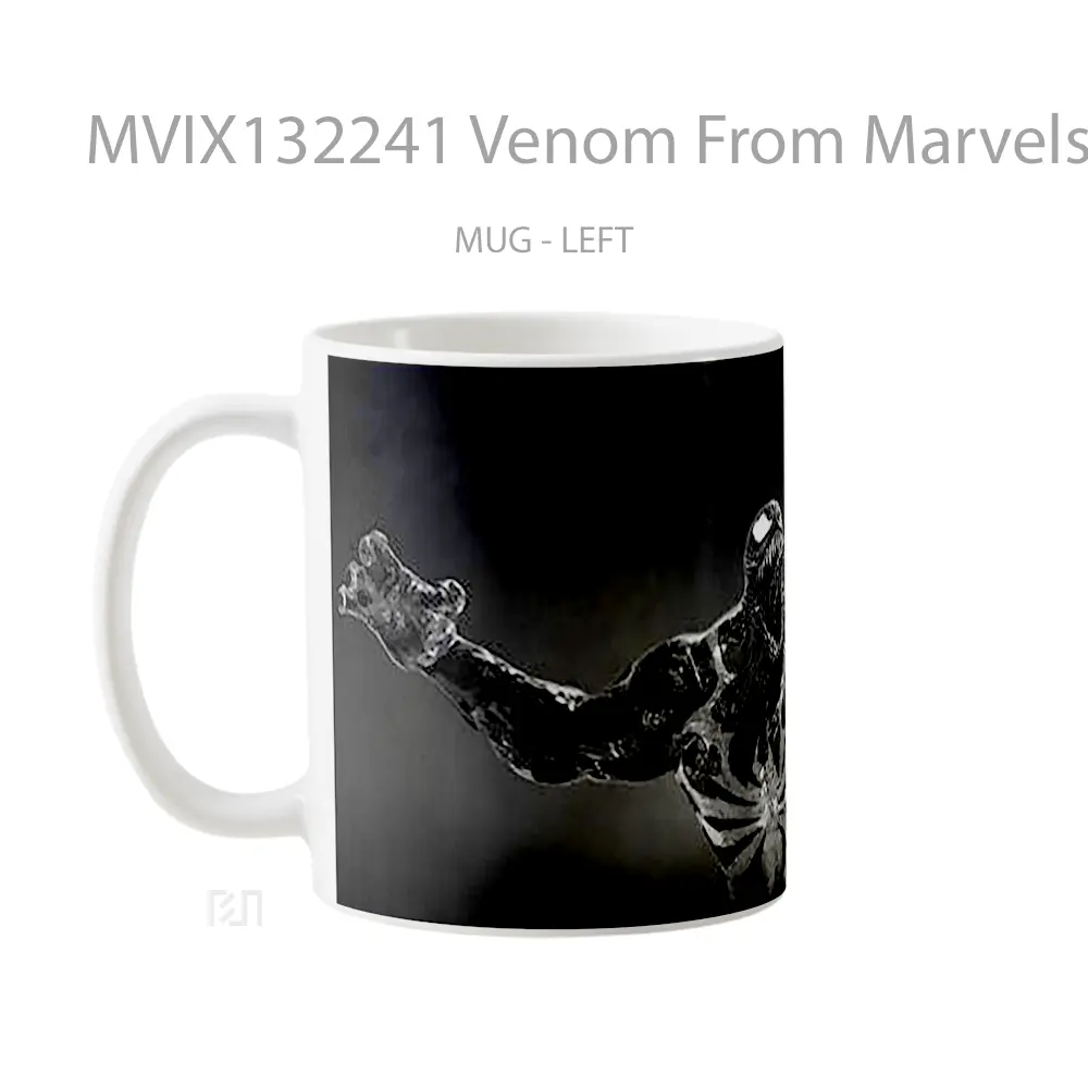 Mug Venom From Marvels Spider Man 2 Gelas Superhero - All-side / Desain