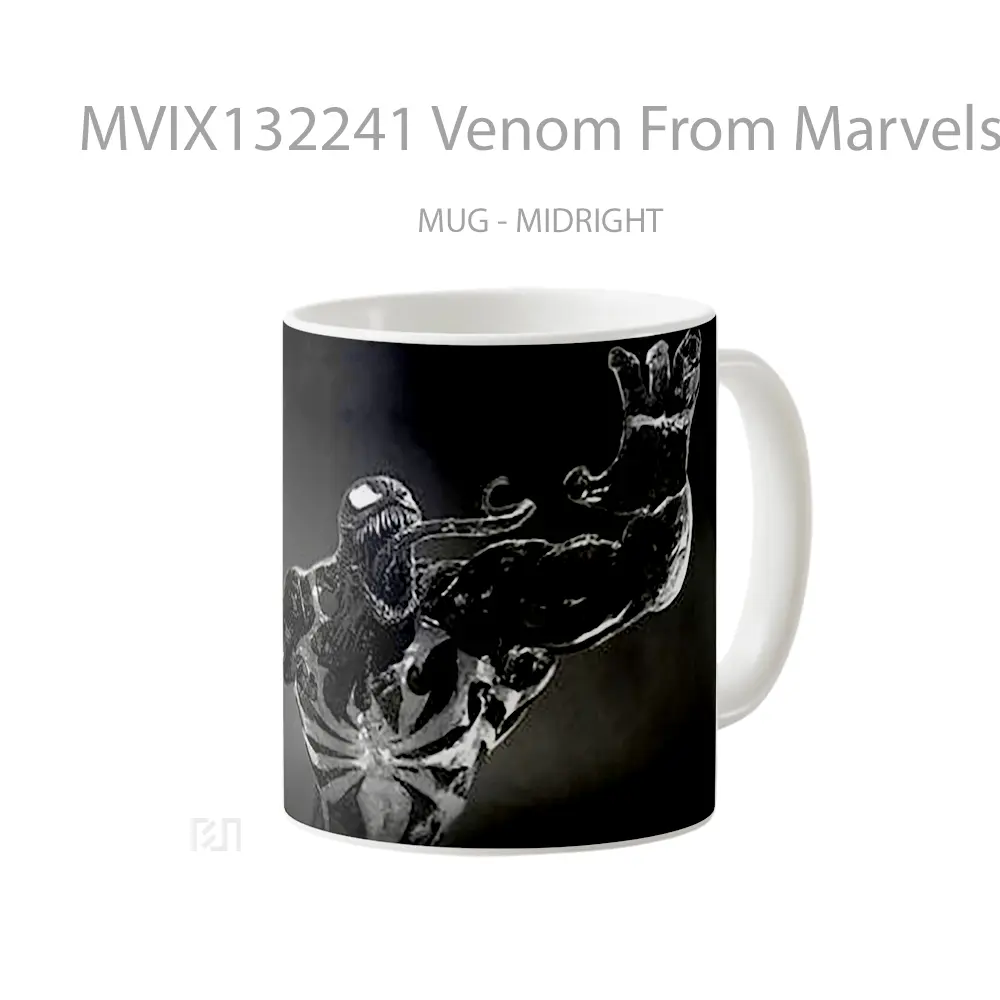 Mug Venom From Marvels Spider Man 2 Gelas Superhero - All-side / Desain