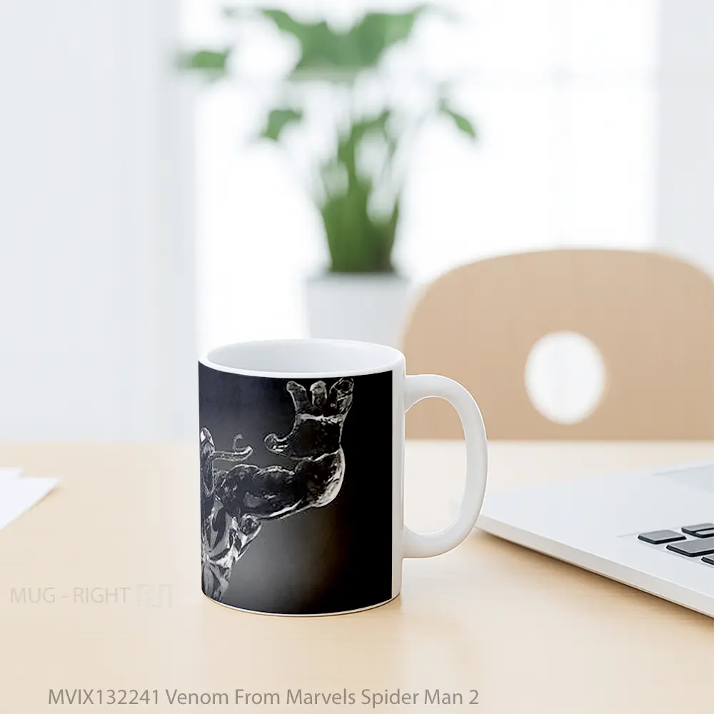 Mug Venom From Marvels Spider Man 2 Gelas Superhero - All-side / Desain