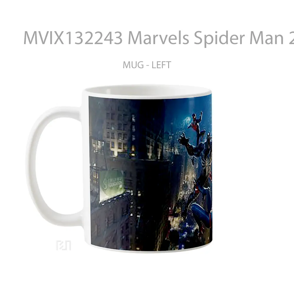Mug Marvels Spider Man 2 Gelas Superhero - All-side / Desain
