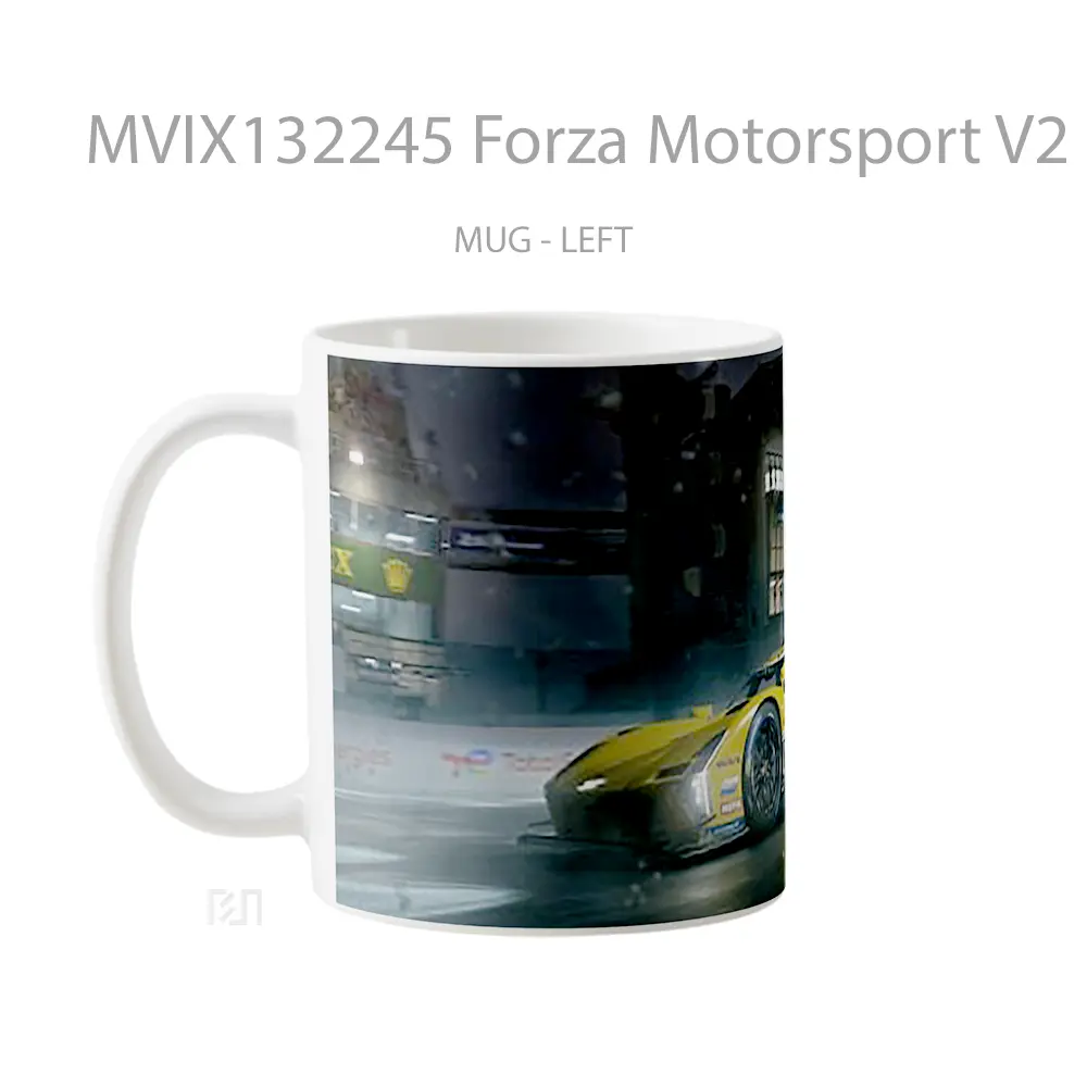 Mug Forza Motorsport V2 Gelas Keramik Unik - All-side / Desain