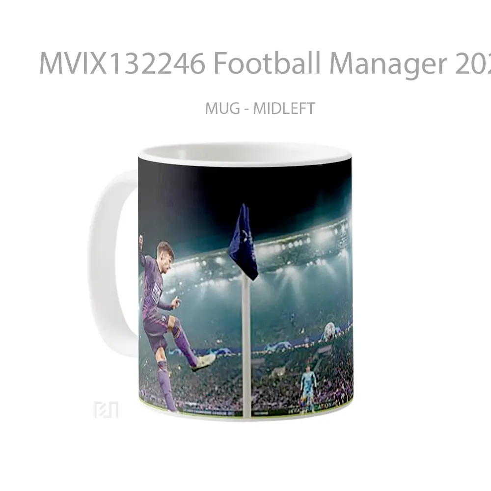 Mug Football Manager 2024 Gelas Keramik Unik - All-side / Desain