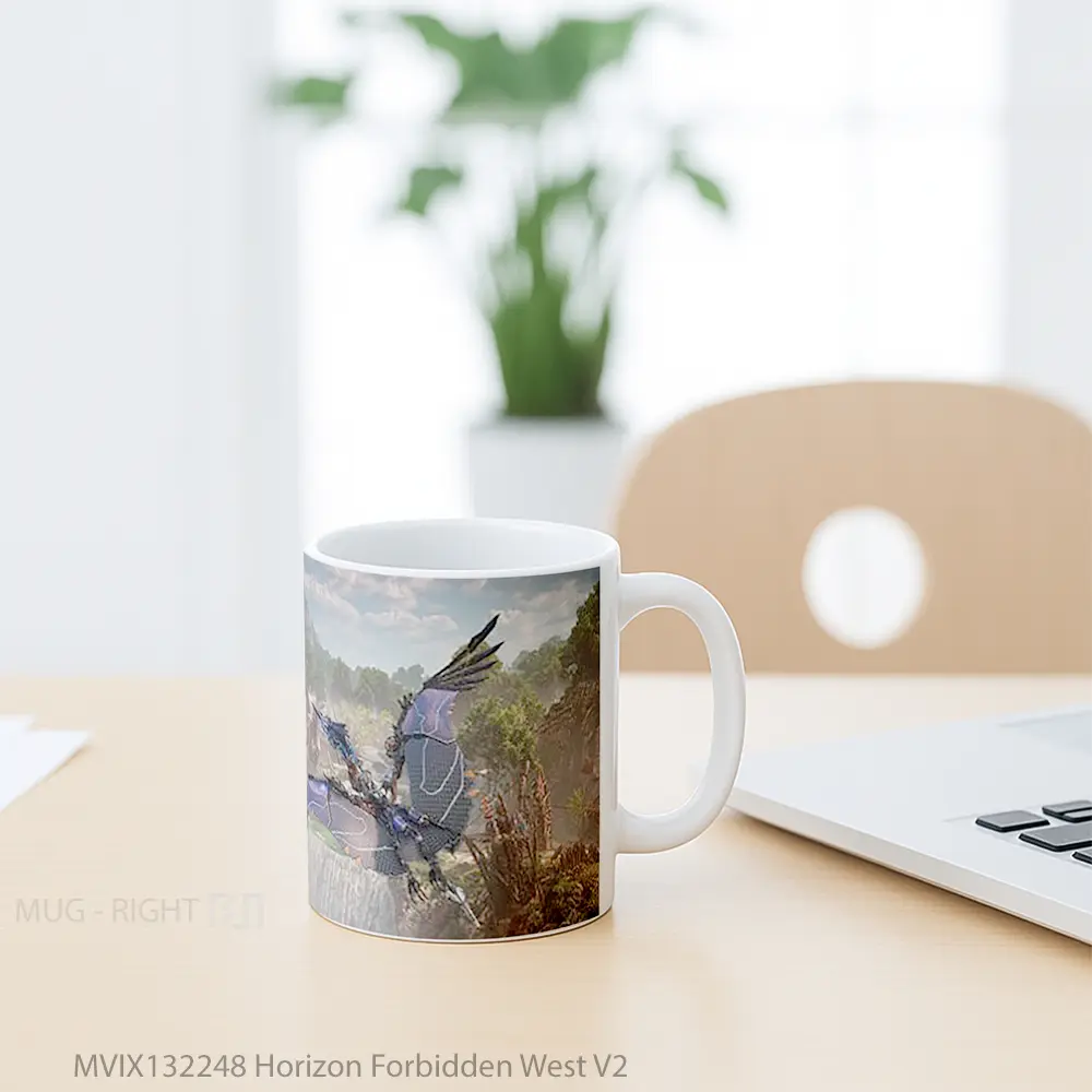 Mug Horizon Forbidden West V2 Gelas Keramik Unik - All-side / Desain
