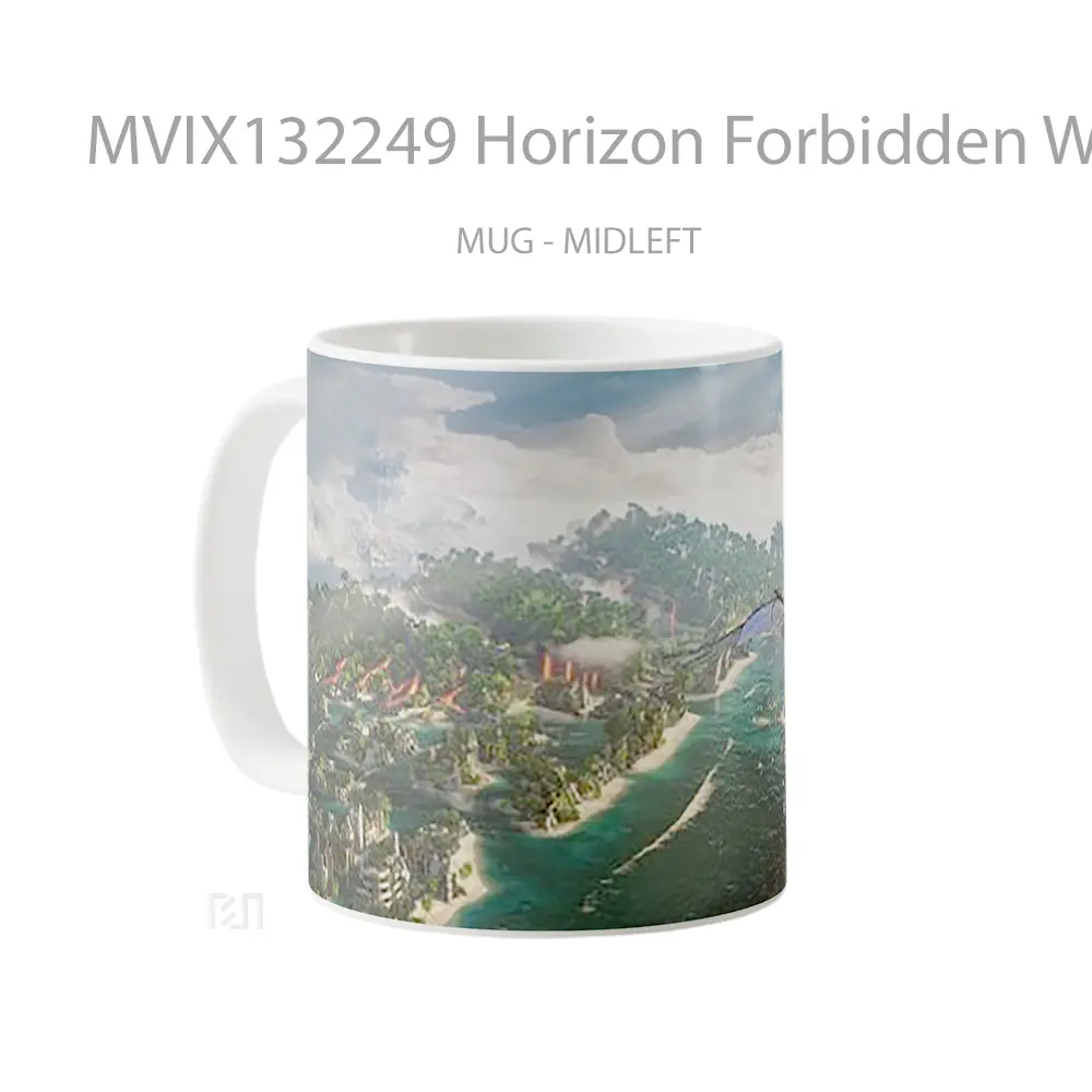 Mug Horizon Forbidden West V3 Gelas Keramik Unik - All-side / Desain