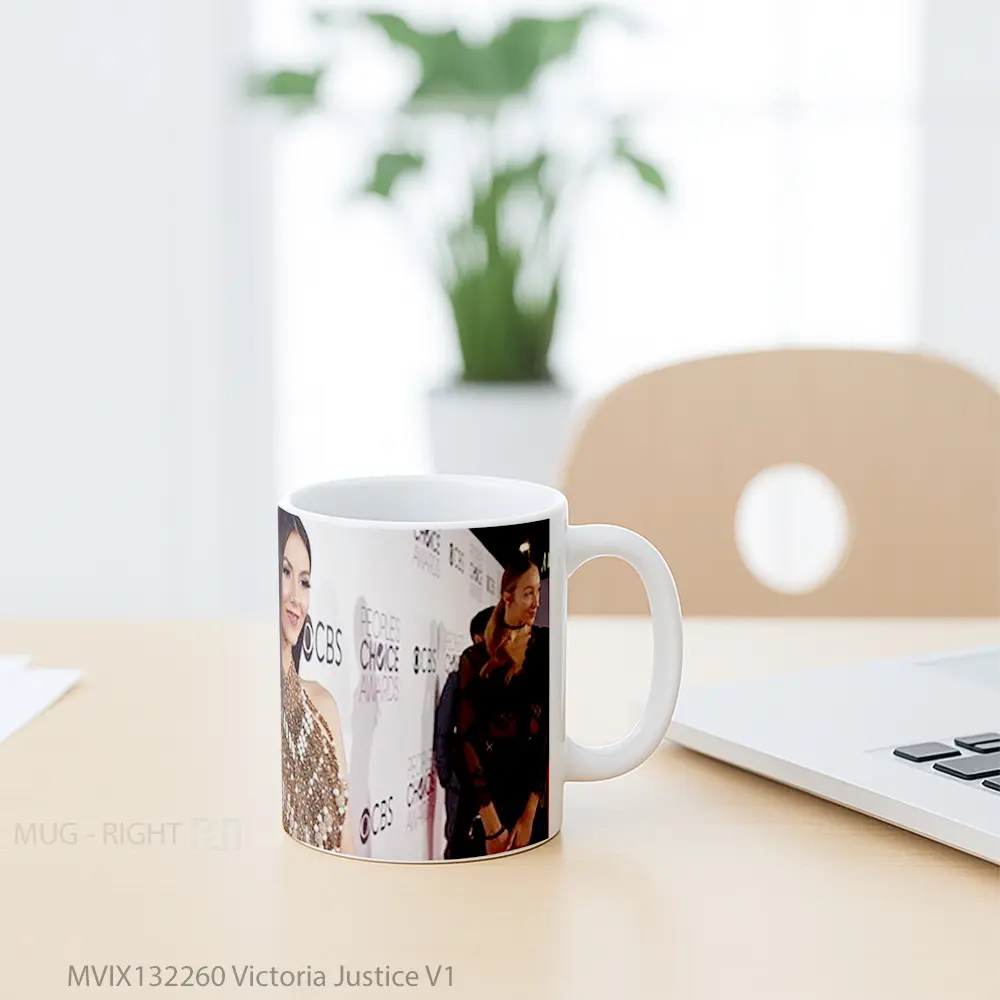 Mug Victoria Justice V1 Gelas Keramik Unik - All-side / Desain