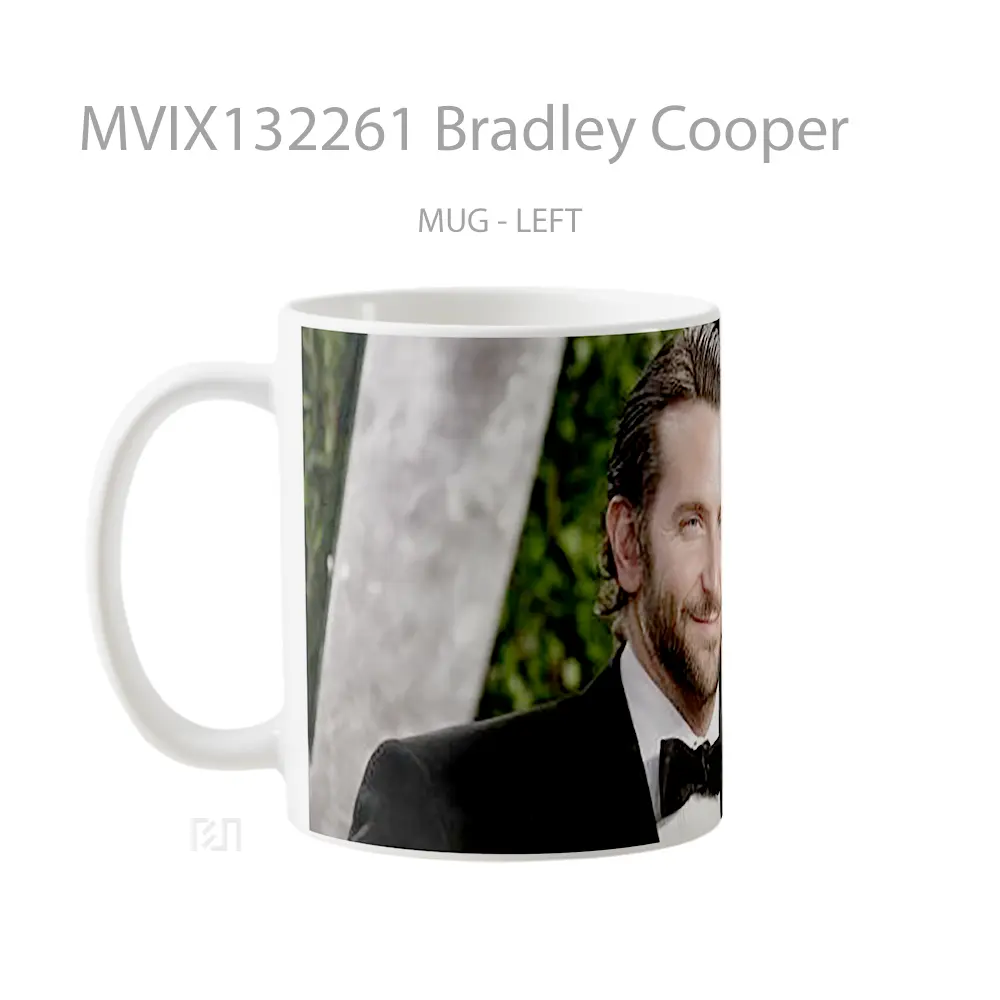Mug Bradley Cooper Gelas Keramik Unik - All-side / Desain