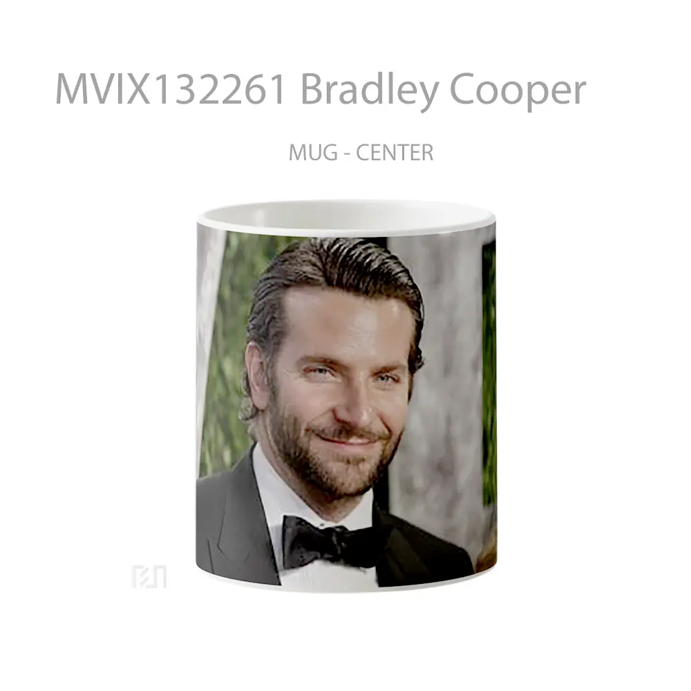 Mug Bradley Cooper Gelas Keramik Unik