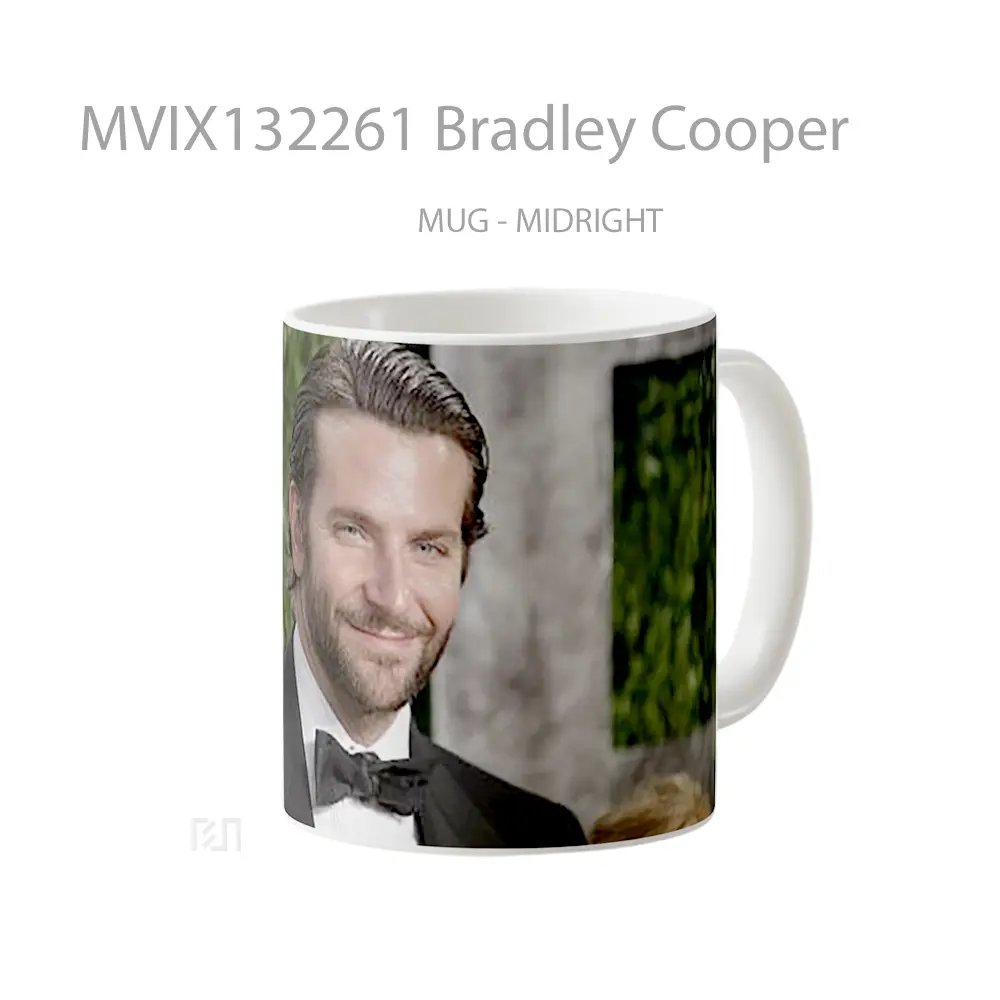 Mug Bradley Cooper Gelas Keramik Unik - All-side / Desain